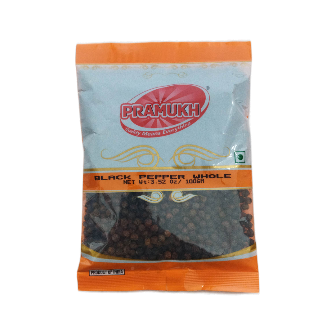 BLACK PEPPER WHOLE 100GM PRAMUKH