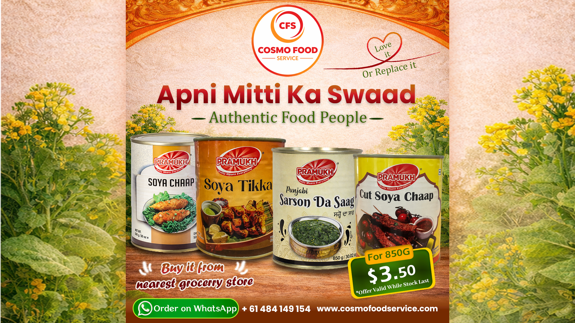 Cosmo Food Service – Authentic Food People