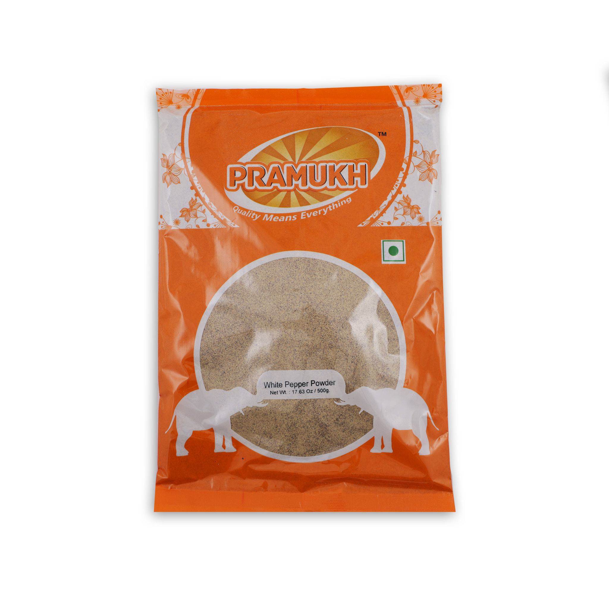 WHITE PEPPER POWDER 500GM PRAMUKH