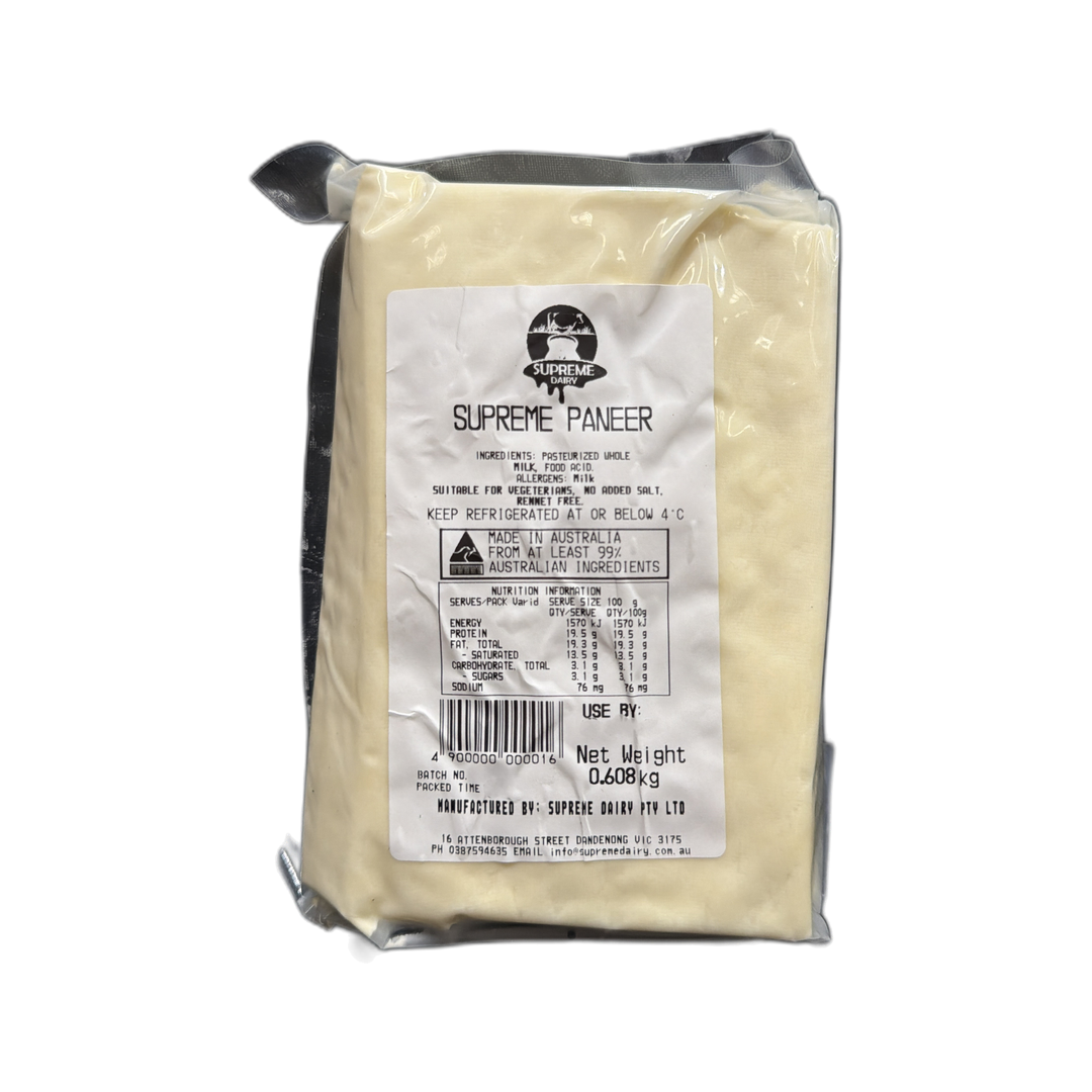 PANEER (RETAIL) 1KG SUPREME DAIRY 