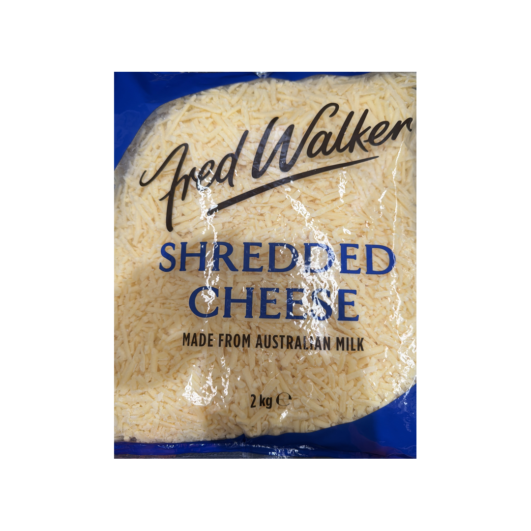FRED WALKER TASTY SHRED CHEESE 2KG