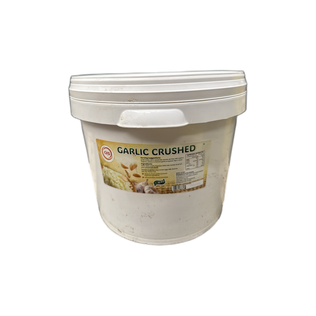 GARLIC CRUSHED 10KG CFS 