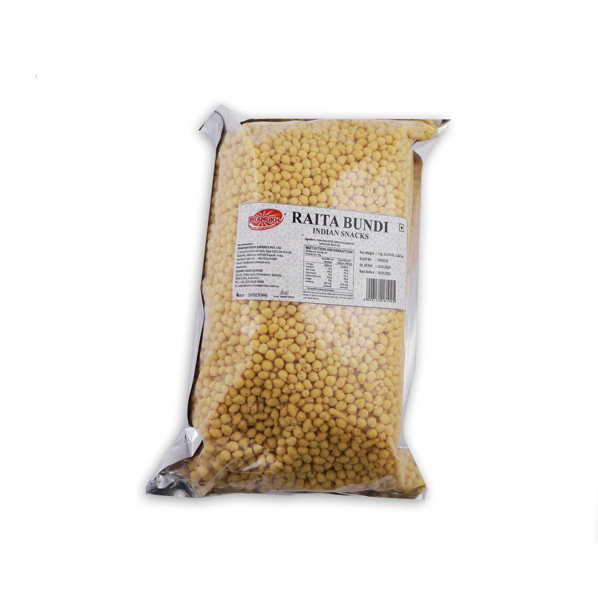 BOONDI RAITA 1KG PRAMUKH