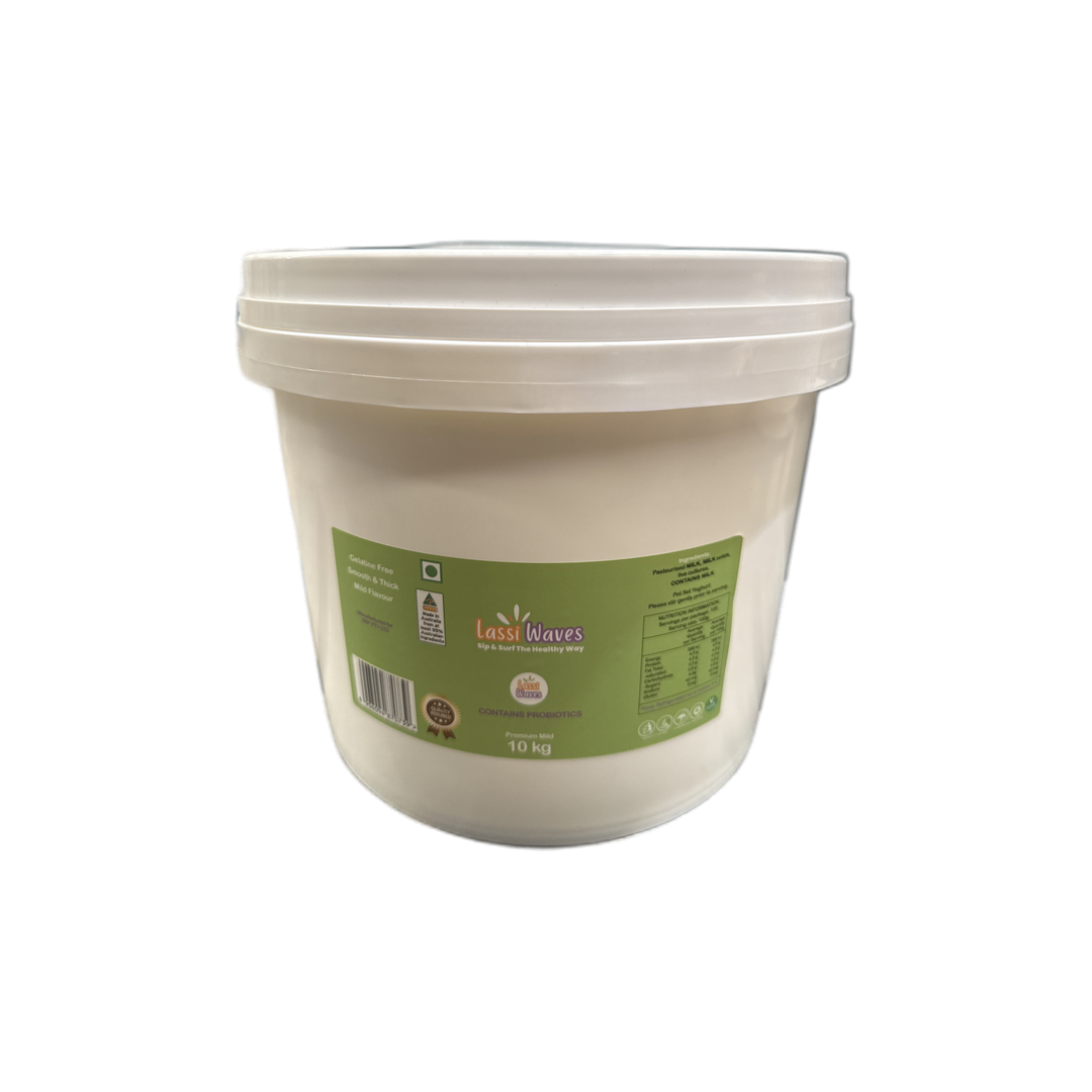 YOGHURT NATURAL 10KG LASSIWAVES