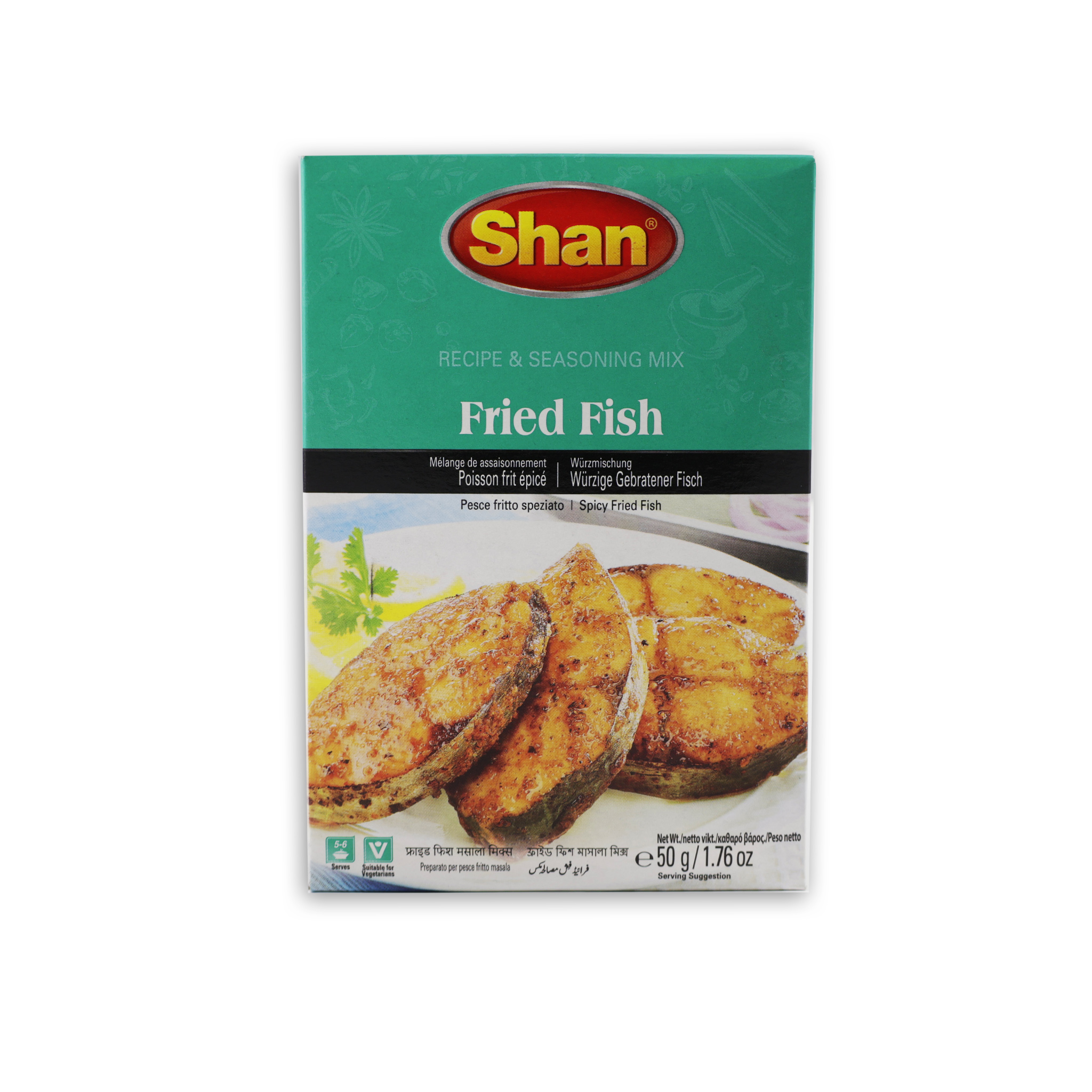 FISH FRIED MASALA 50G SHAN