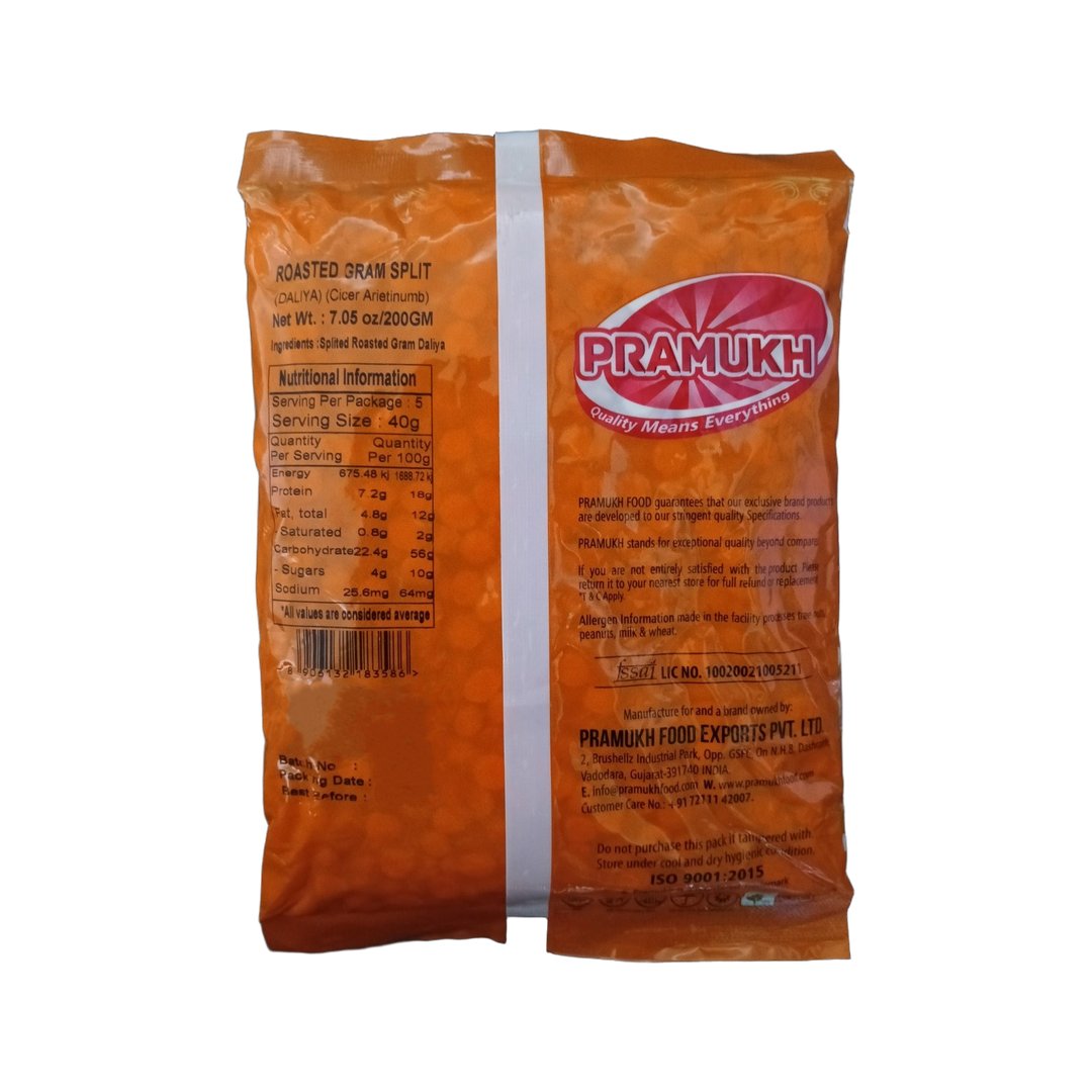 ROASTED GRAM SPLIT 200GM PRAMUKH