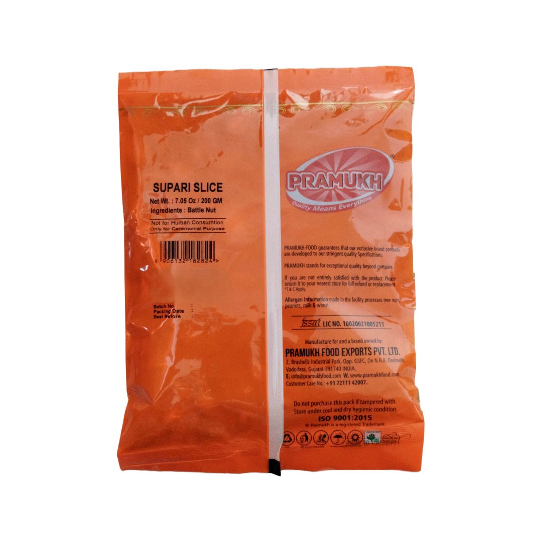 SUPARI SLICED 200GM PRAMUKH