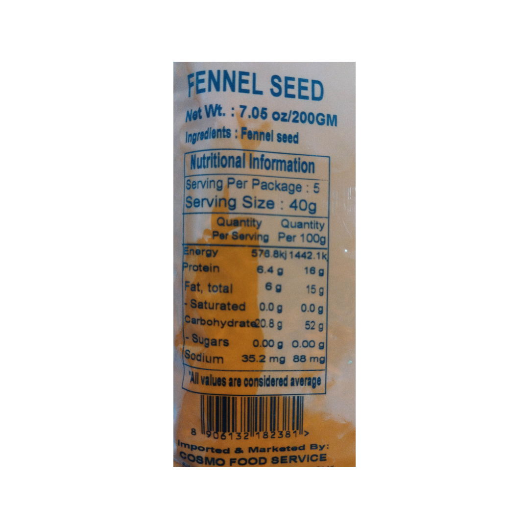 FENNEL SEED 200GM PRAMUKH