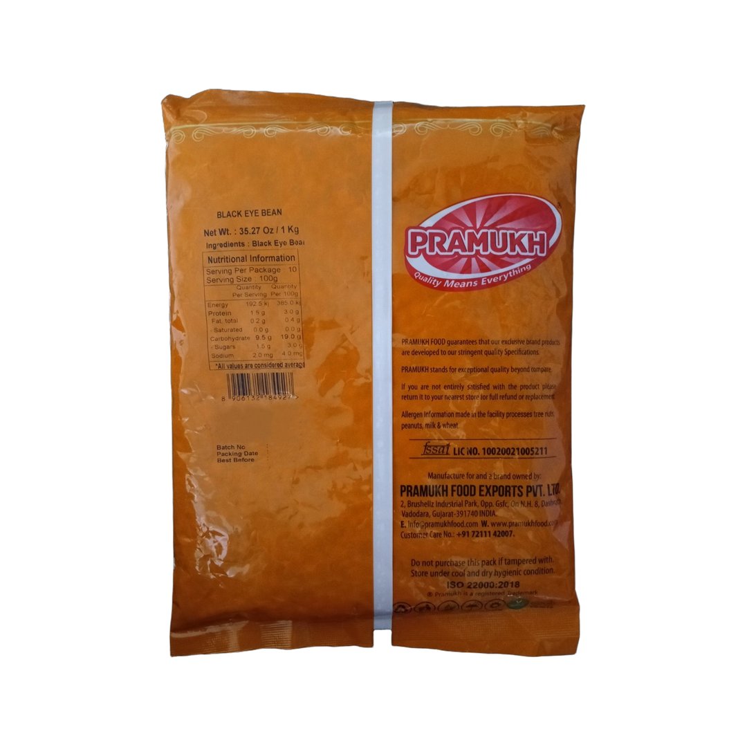 BLACK EYE BEANS 1KG PRAMUKH