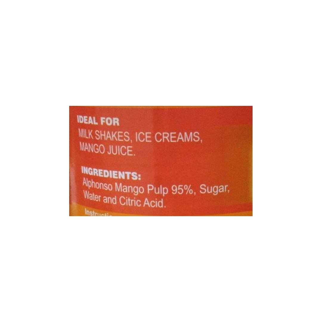 MANGO PULP ALPHONSO 850G PRAMUKH