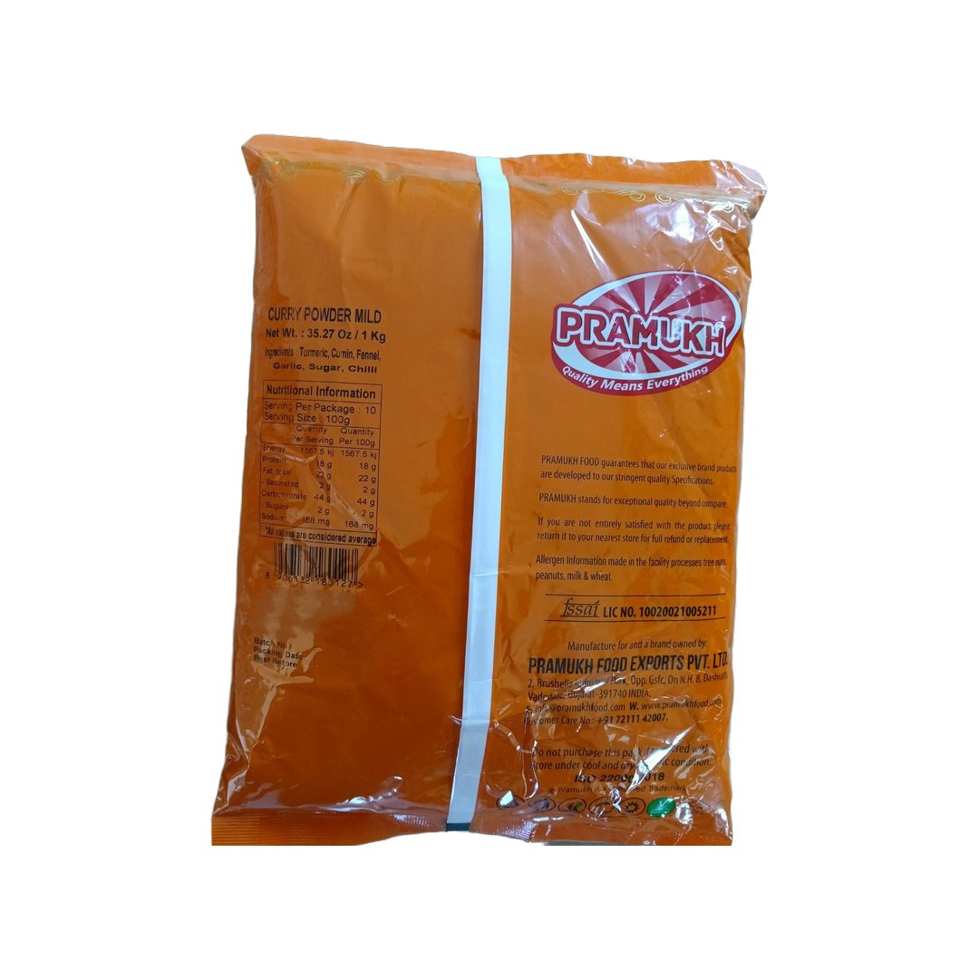 CURRY POWDER (MILD) 1KG PRAMUKH