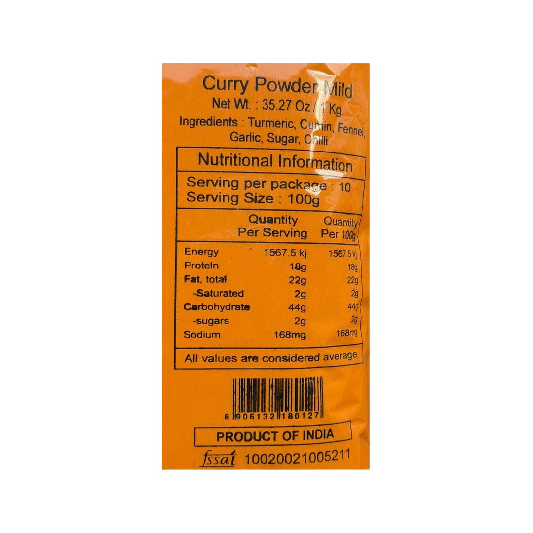 CURRY POWDER (MILD) 1KG PRAMUKH