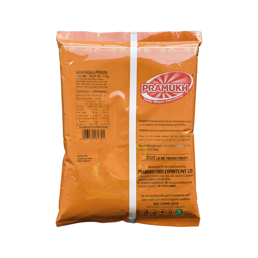GARAM MASALA PREMIUM 1KG PRAMUKH 