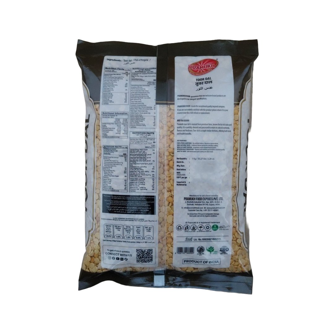 TOOR DAL 1KG PRAMUKH