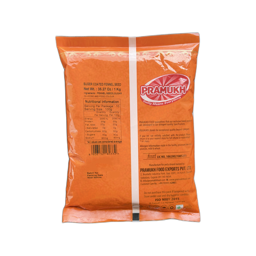 FENNEL SUGAR COATED(CLR) 1KG