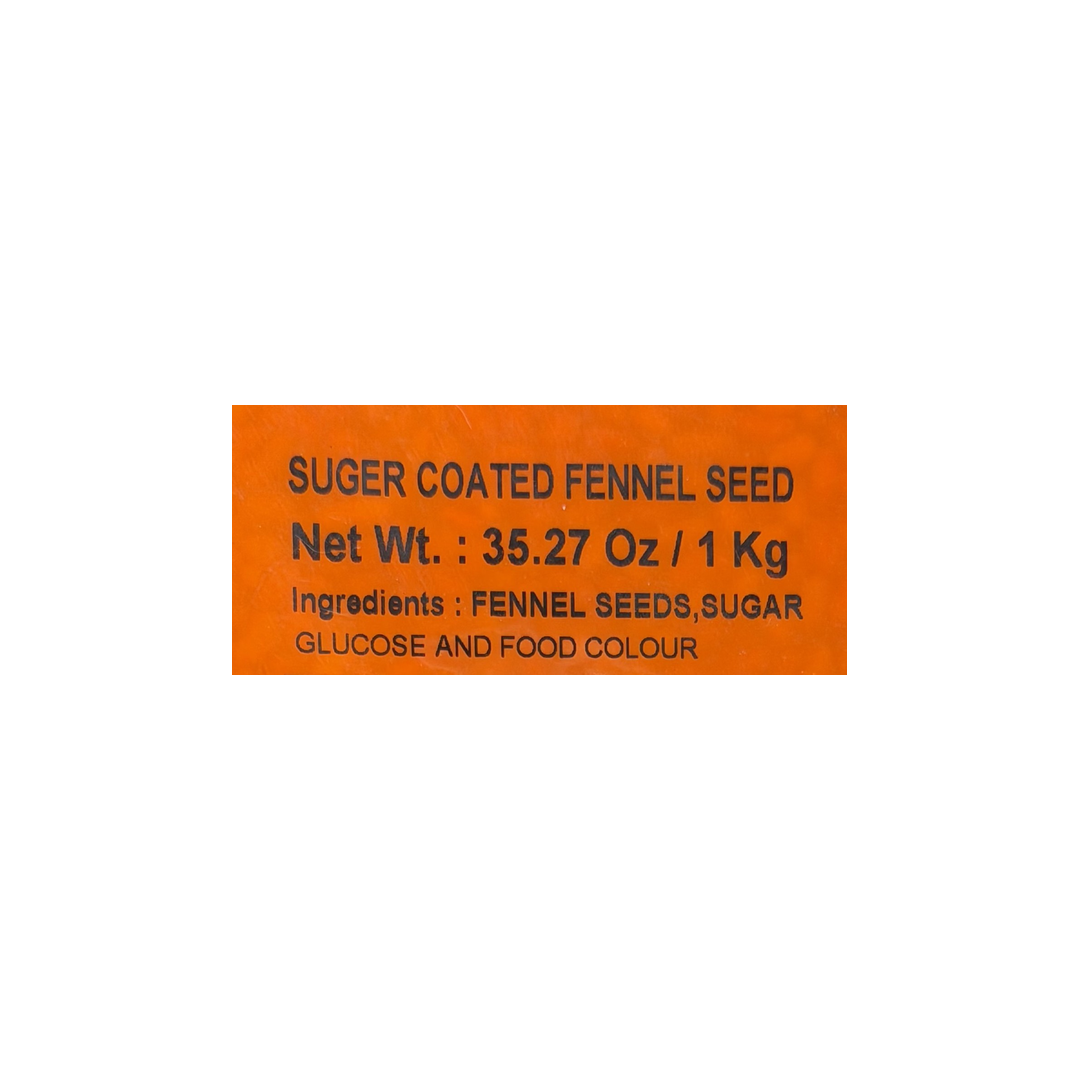 FENNEL SUGAR COATED(CLR) 1KG