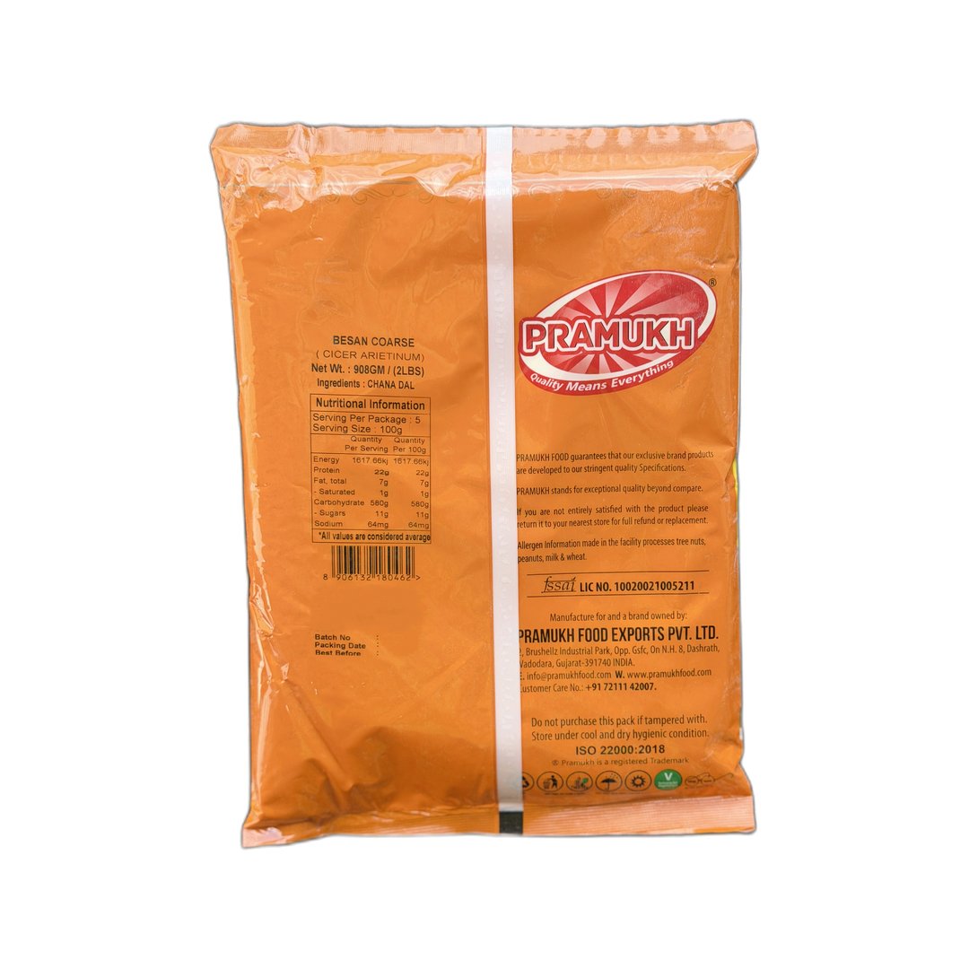 BESAN COARSE 2LBS (907GM) PRAMUKH 