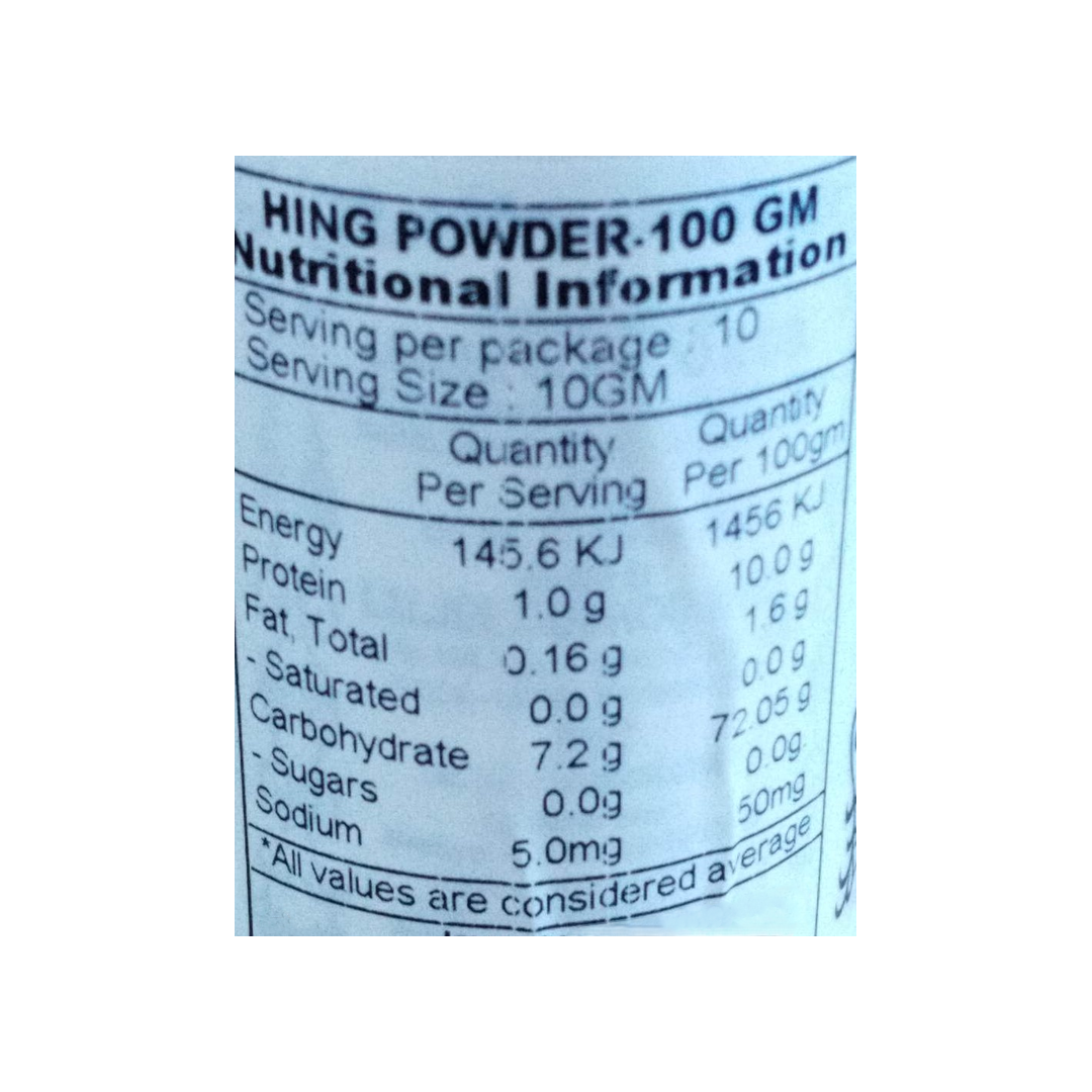 HING POWDER 100G LG