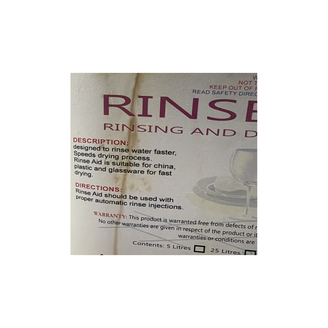 RINSE AID 20LTR