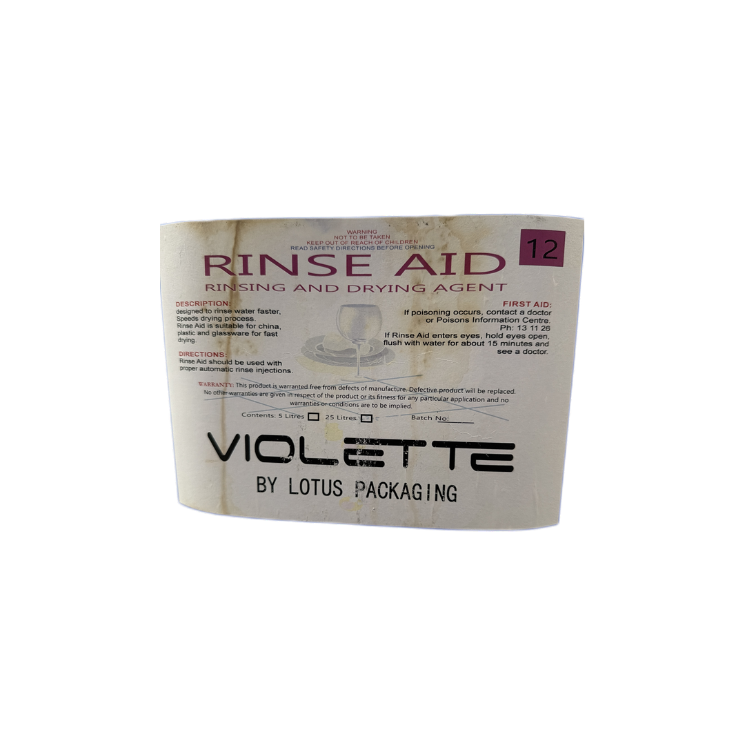 RINSE AID 20LTR