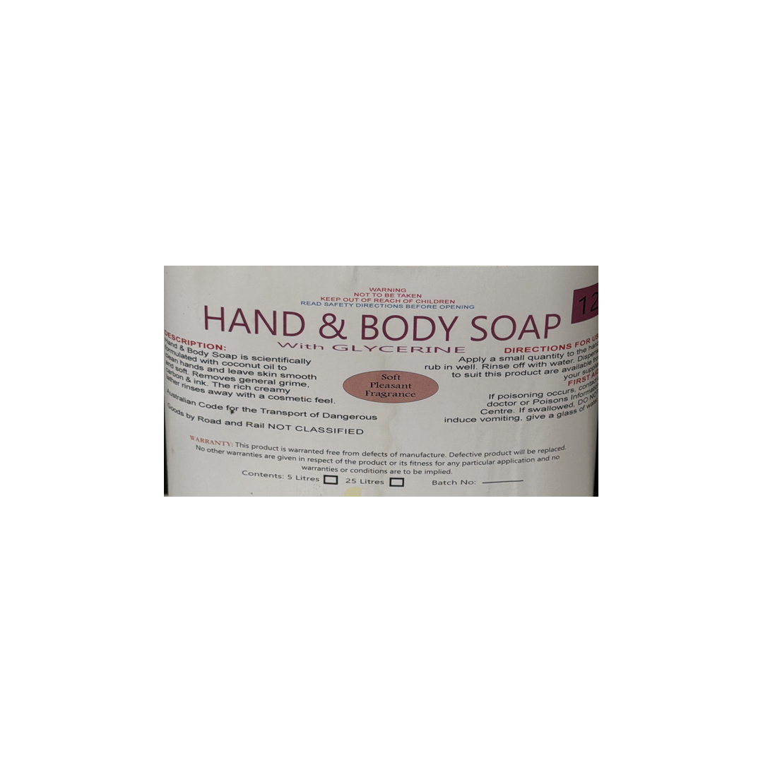 HAND WASH LIQID 5LTR