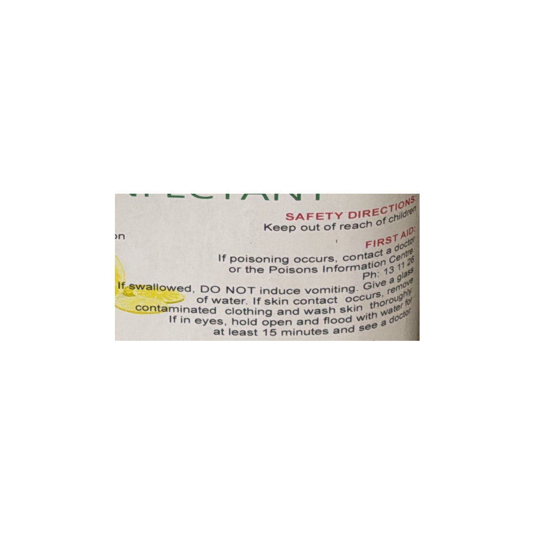 DISINFECTANT LEMON 5LTR