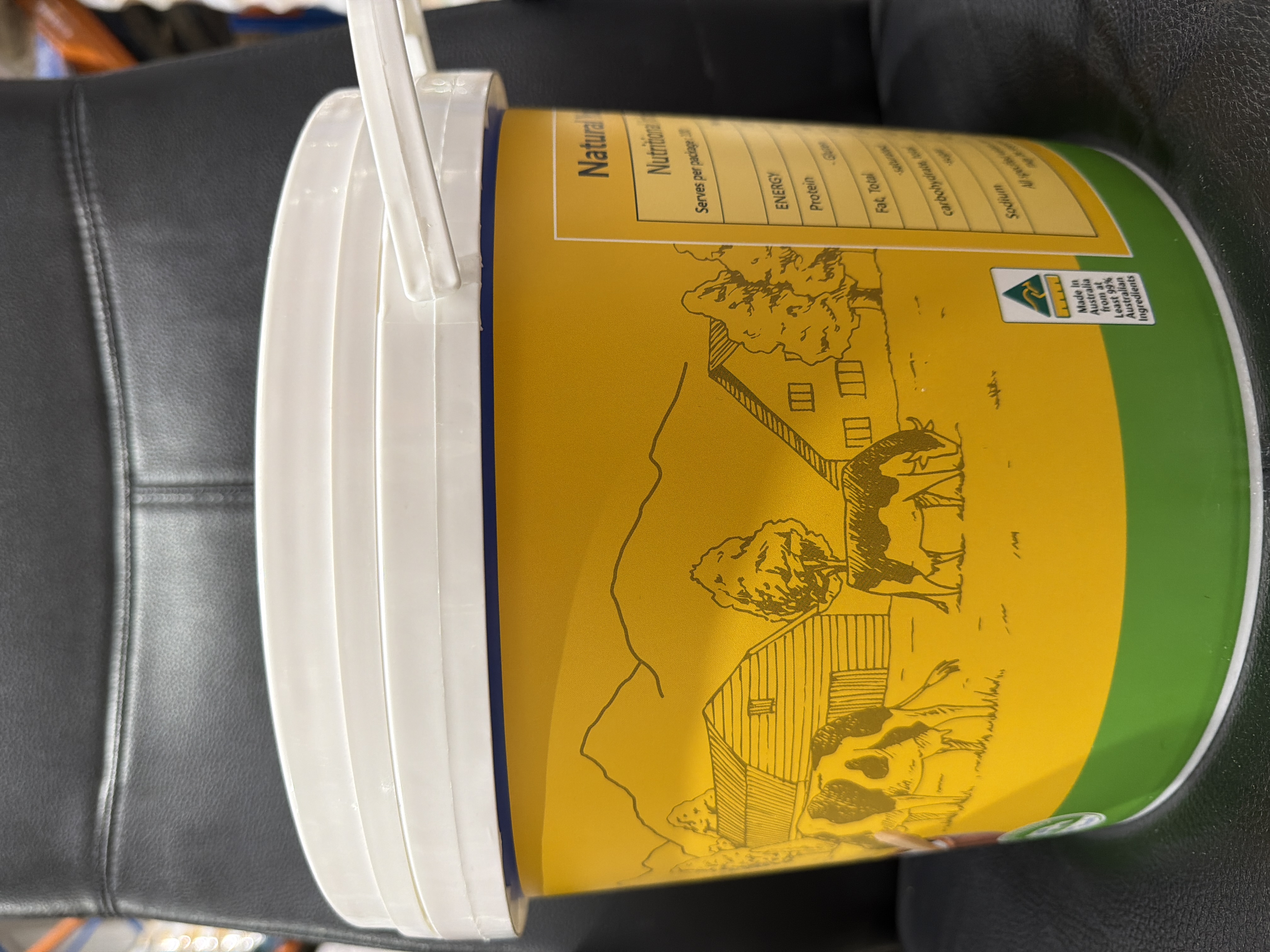 YOGHURT NATURAL 10KG SUPREME DAIRY 