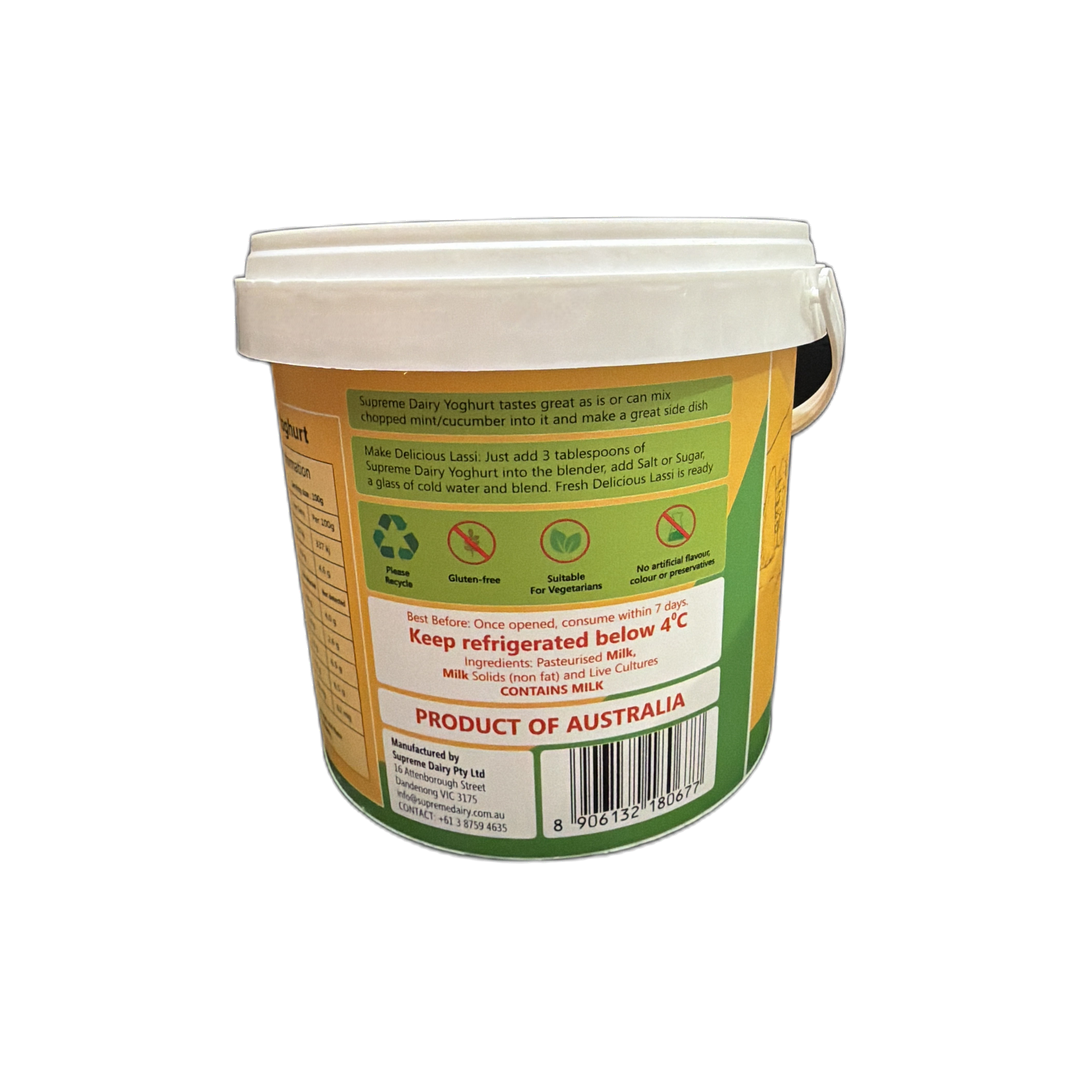 YOGHURT 2KG SUPREME DAIRY