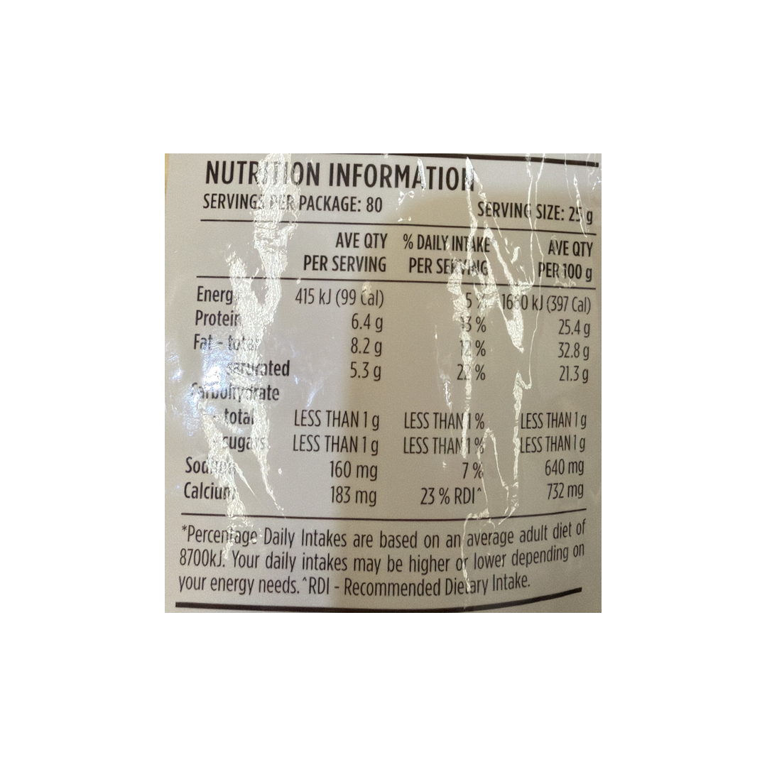 FRED WALKER TASTY SHRED CHEESE 2KG