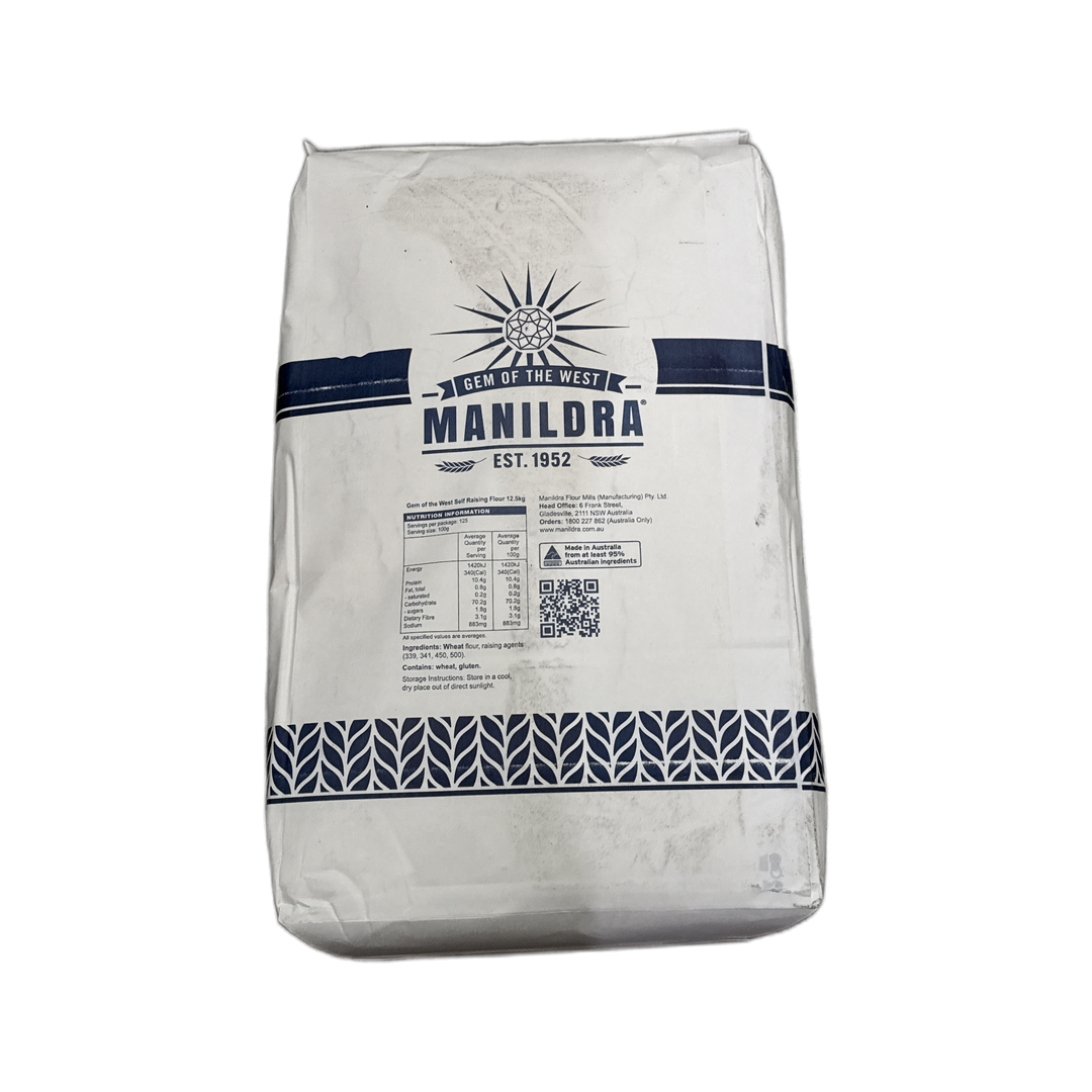 FLOUR SELF RAISING 12.5KG MANILDRA