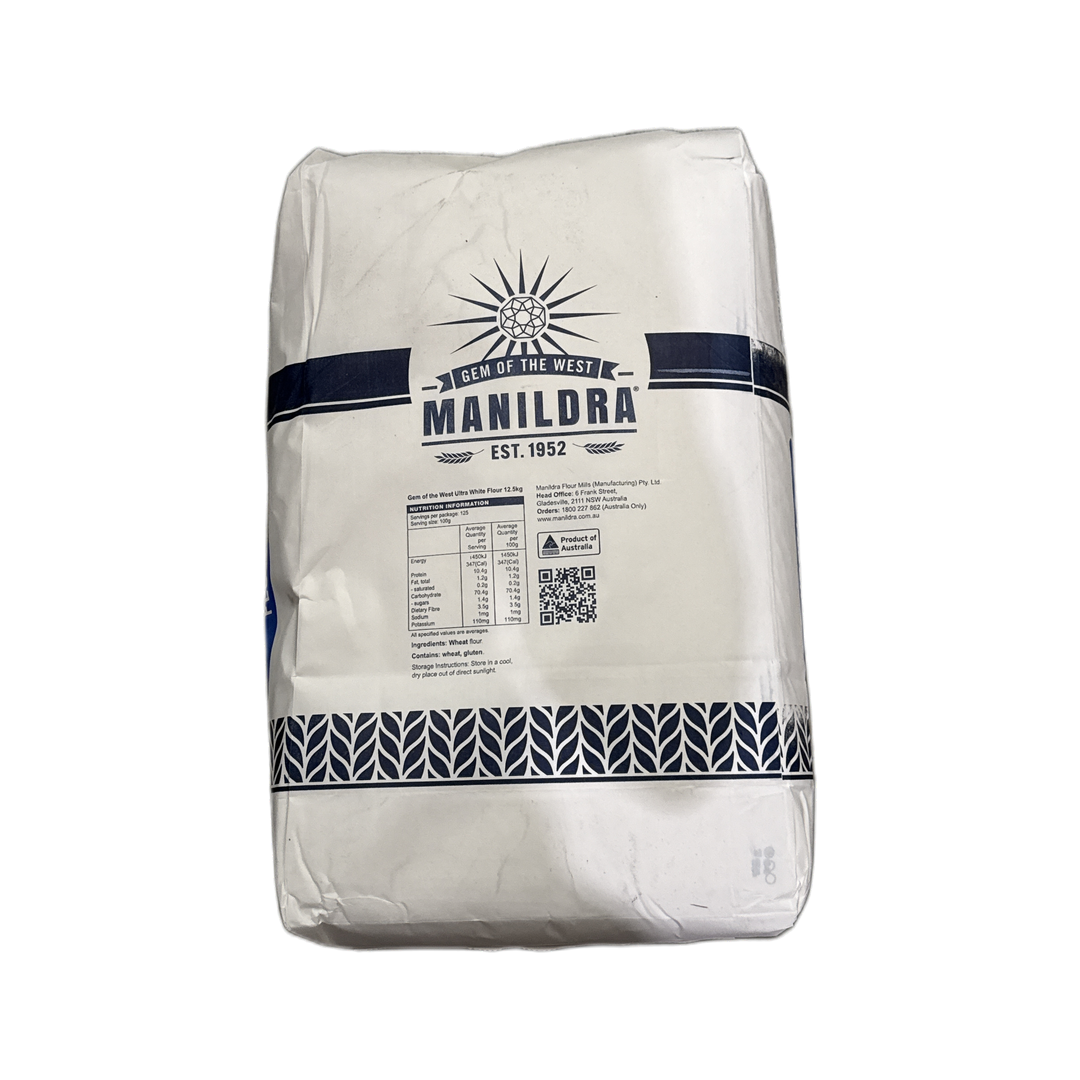 FLOUR ULTRA WHITE 12.50KG MANILDRA