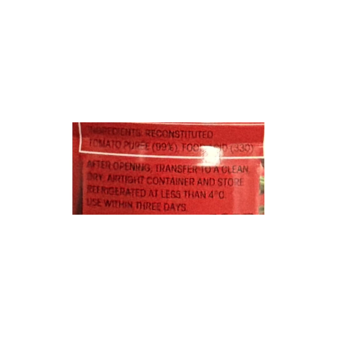 TOMATO PUREE 3X2.95KG RIVIANA 