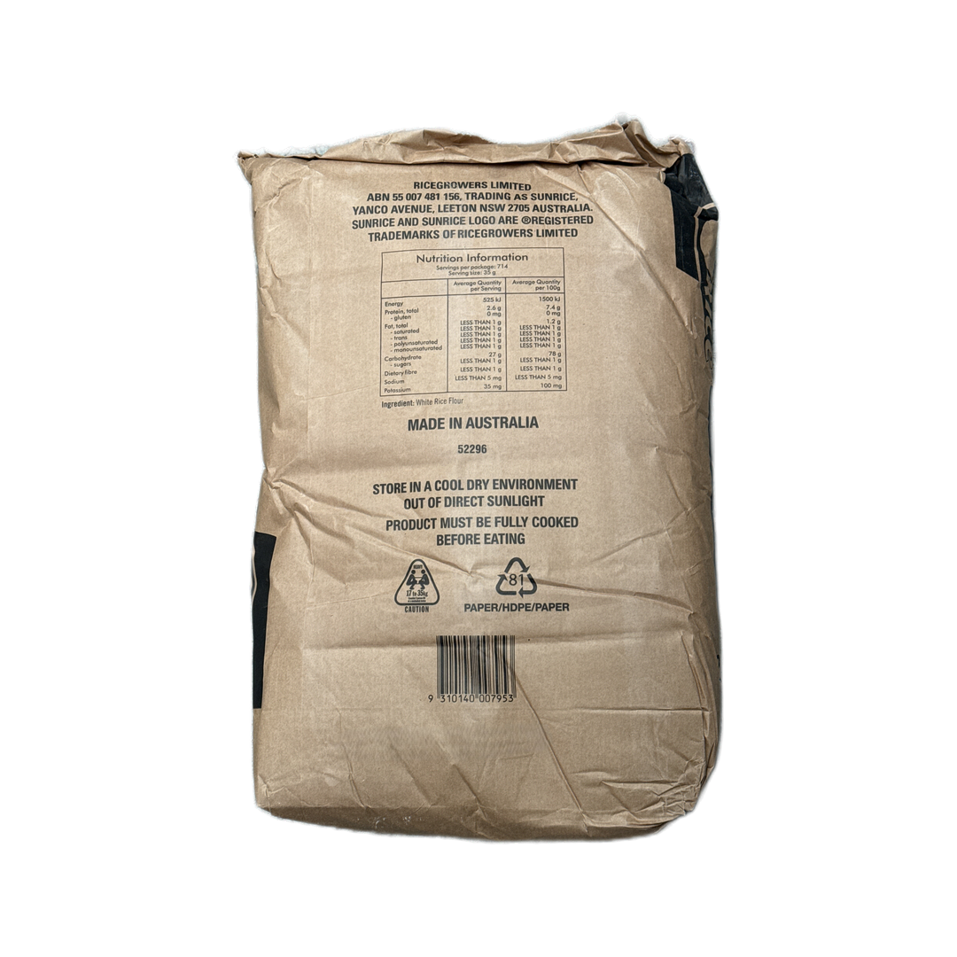 RICE FLOUR FINE 25KG 
