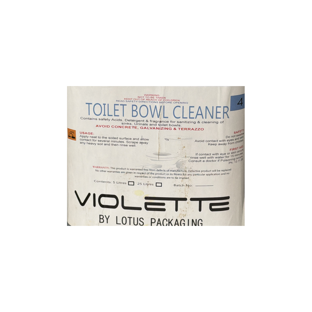 TOILET BOWL CLEANER 5LTR