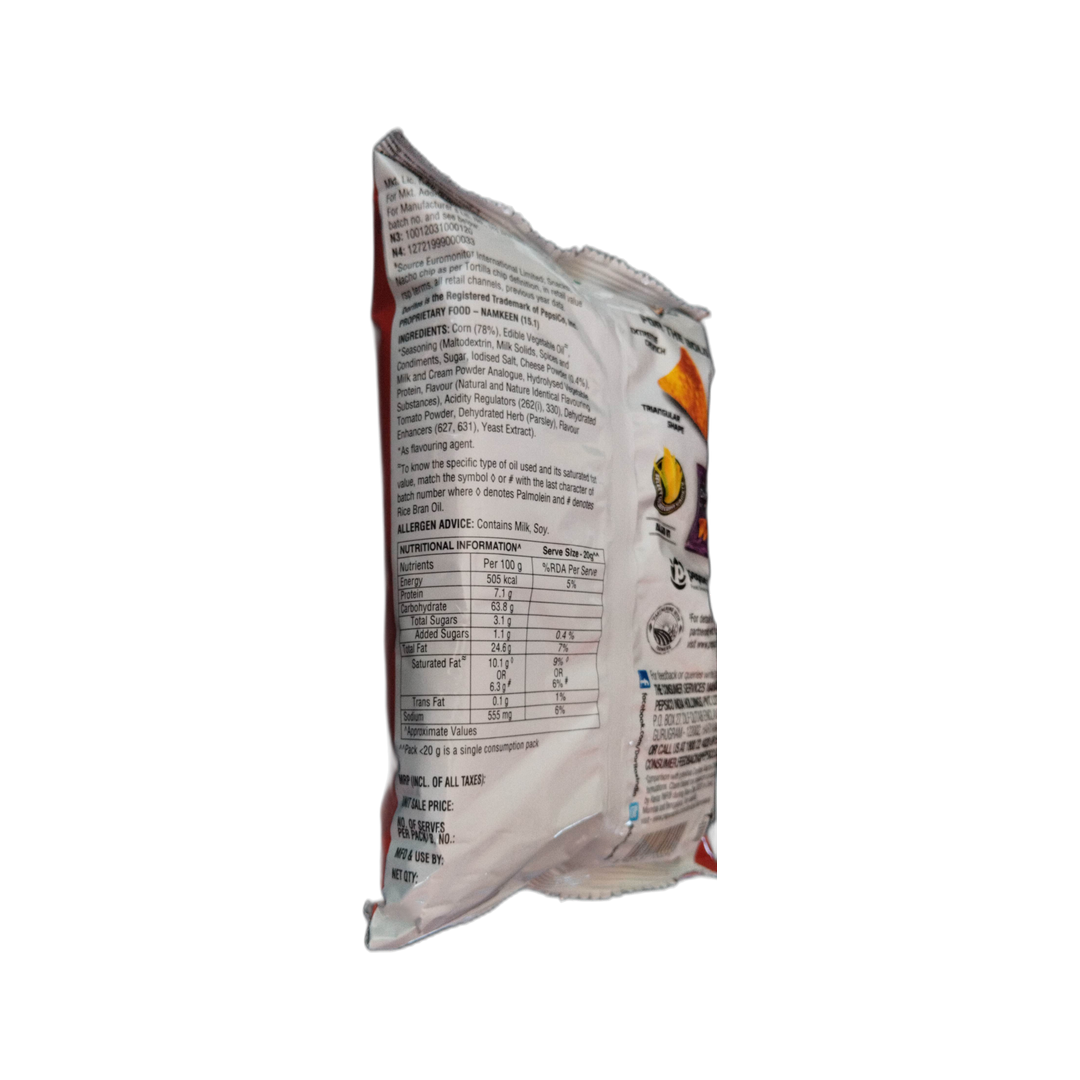 KURKURE DORITOS NACHO CHEESE 60G