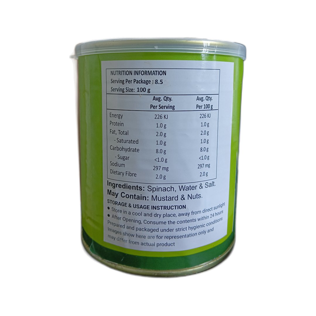 SPINACH PUREE 850G PRAMUKH 