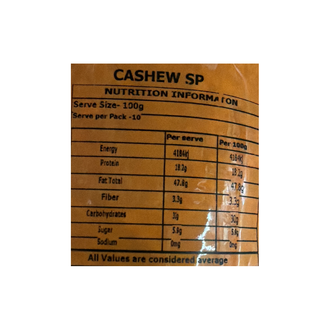 CASHEW PIECES (S P) 1KG PRAMUKH