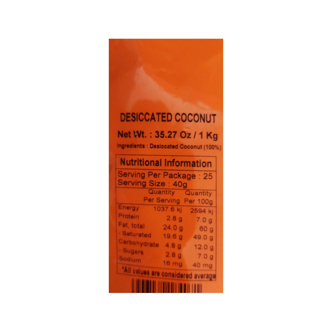 COCONUT SHREDDED 1KG PRAMUKH