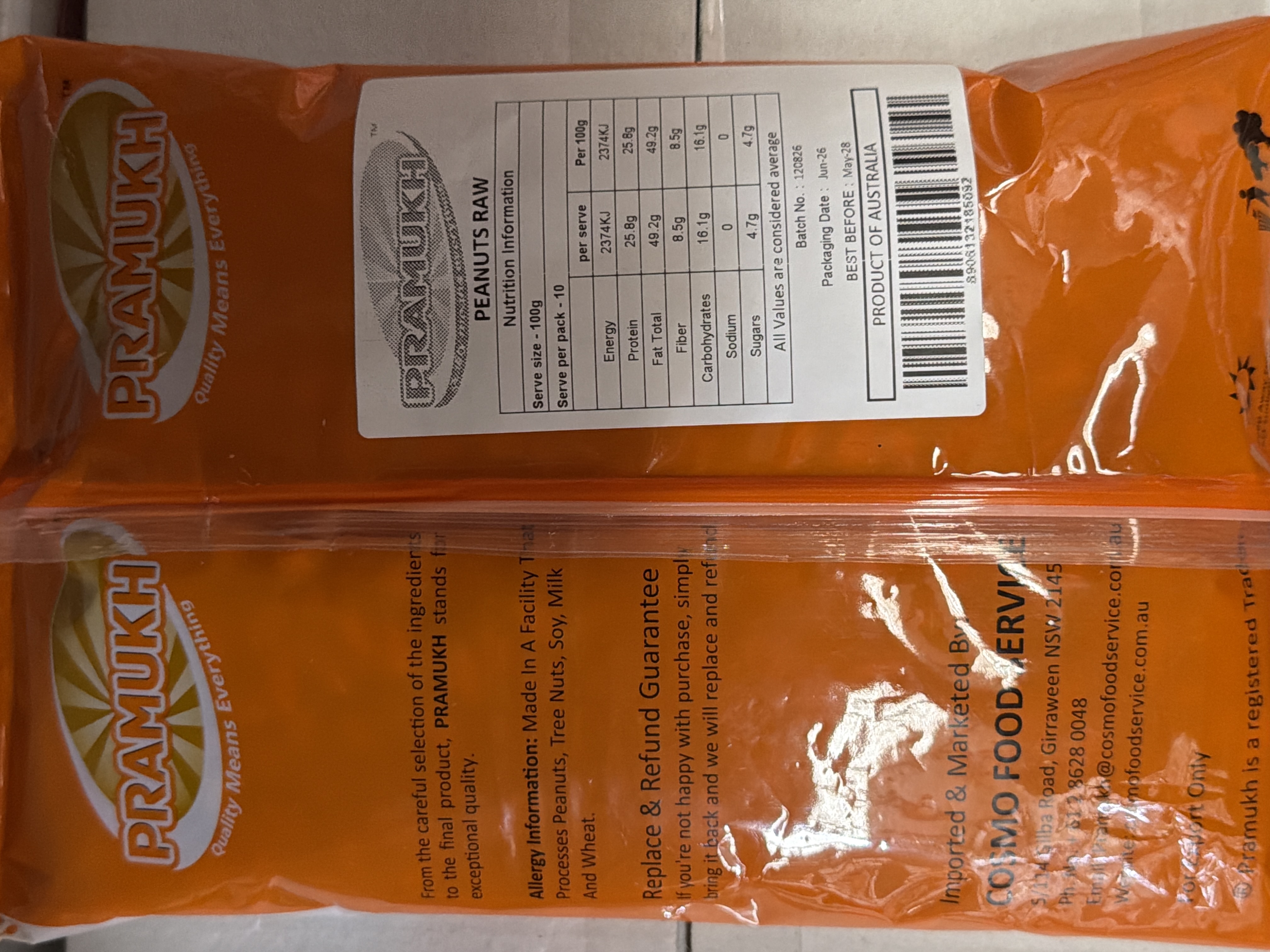 PEANUT RAW 1KG PRAMUKH