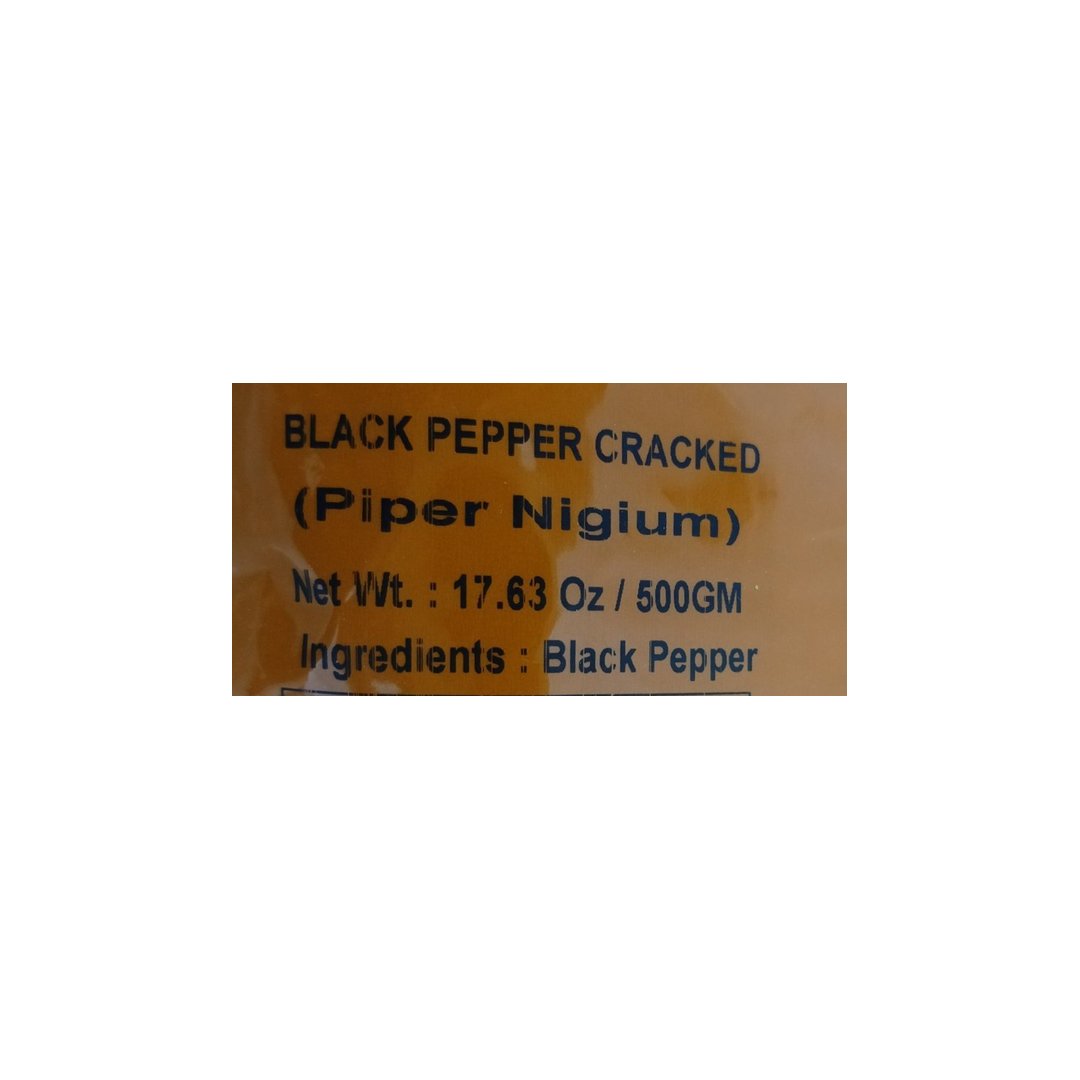 BLACK PEPPER CRACKED 500GM PRAMUKH