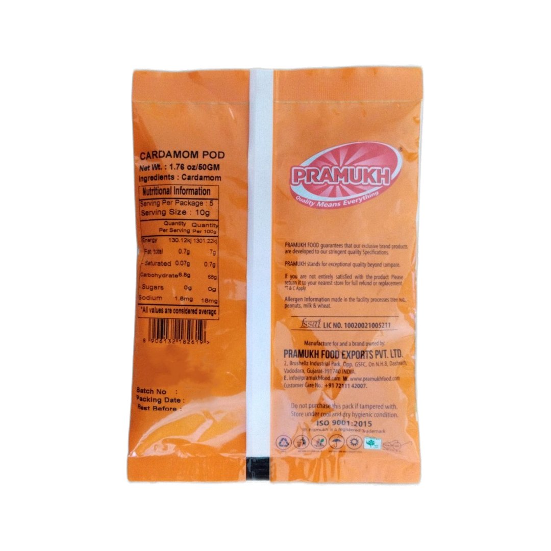 CARDAMOM POD 50G PRAMUKH 
