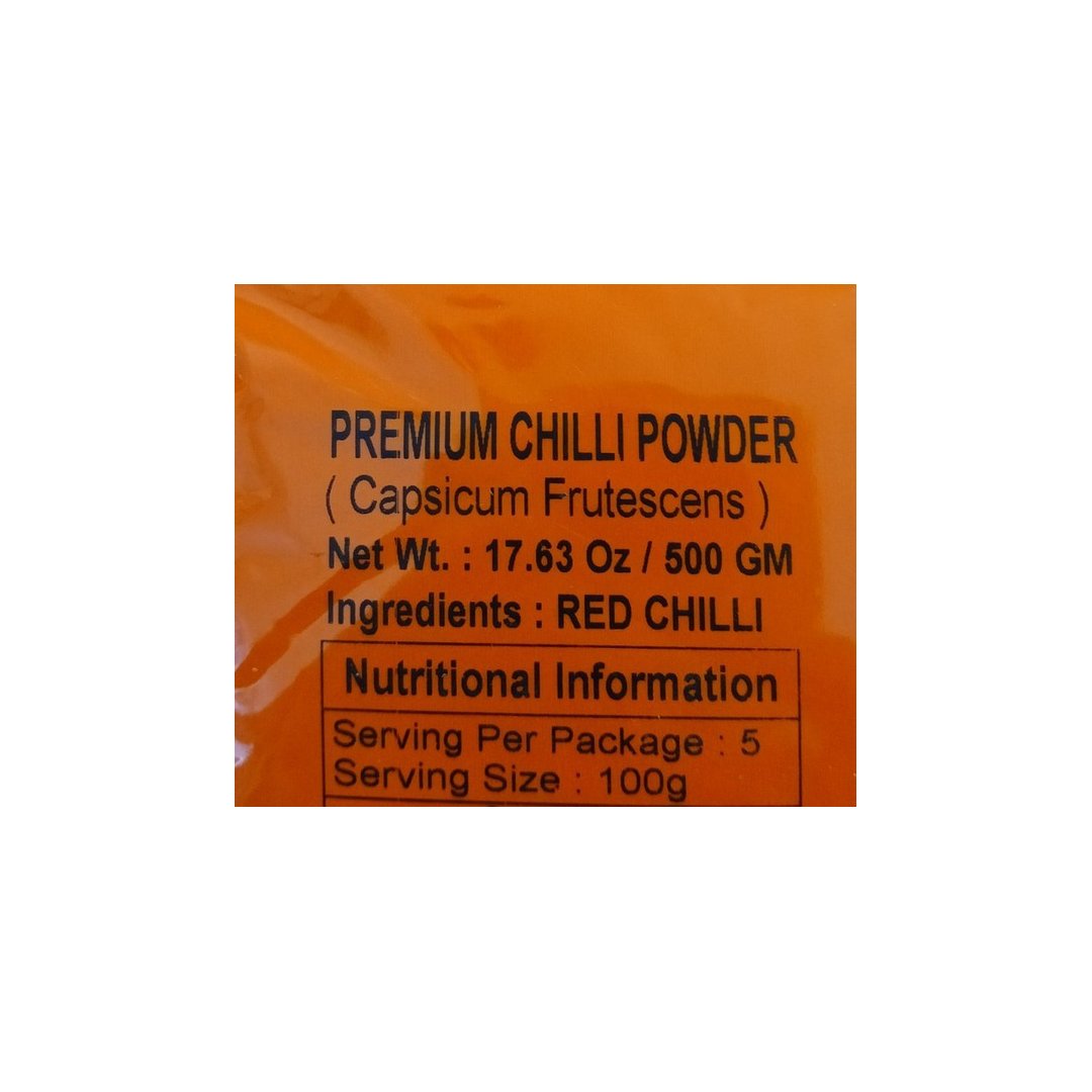 CHILLI POWDER PREMIUM 500GM PRAMUKH