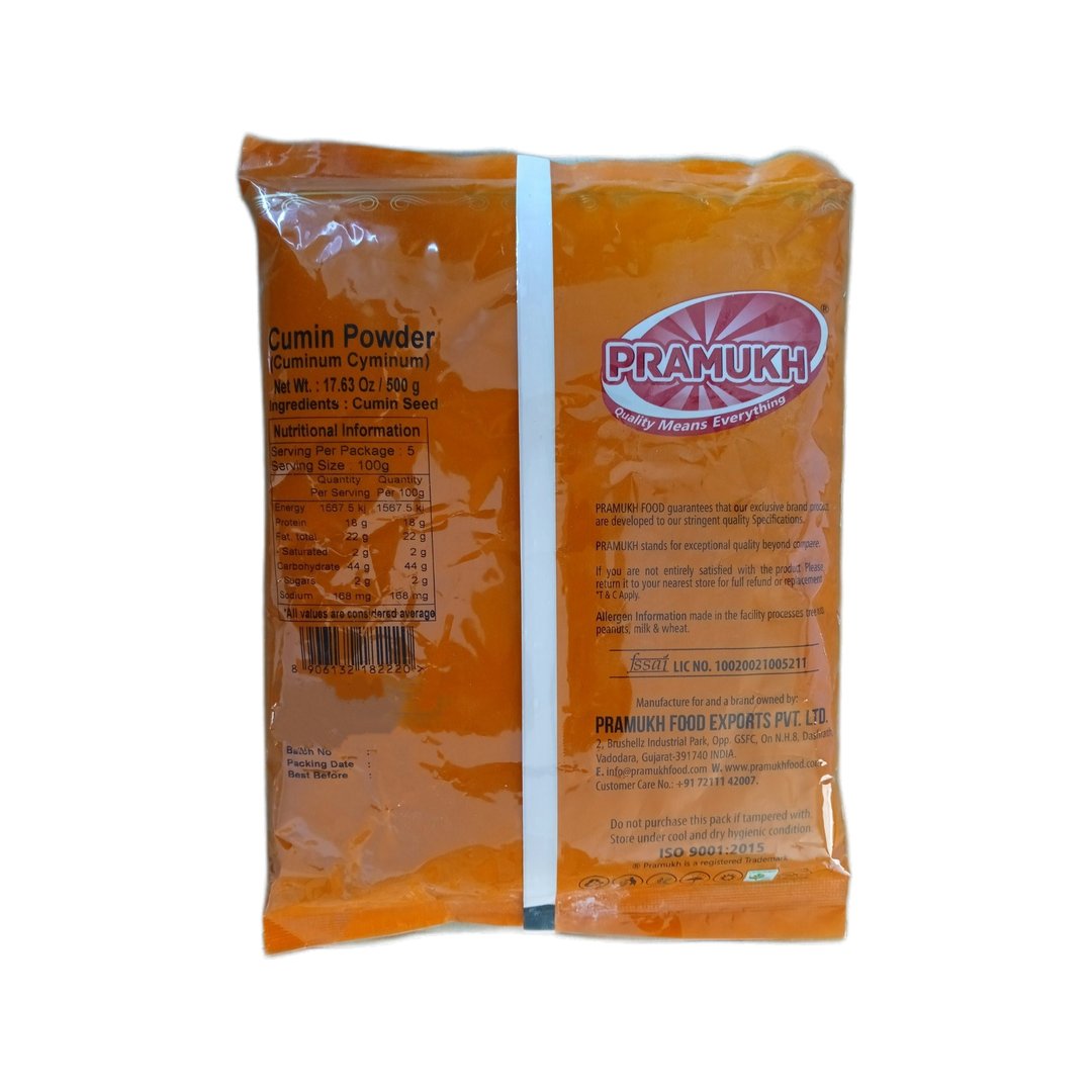 CUMIN POWDER 500GM PRAMUKH