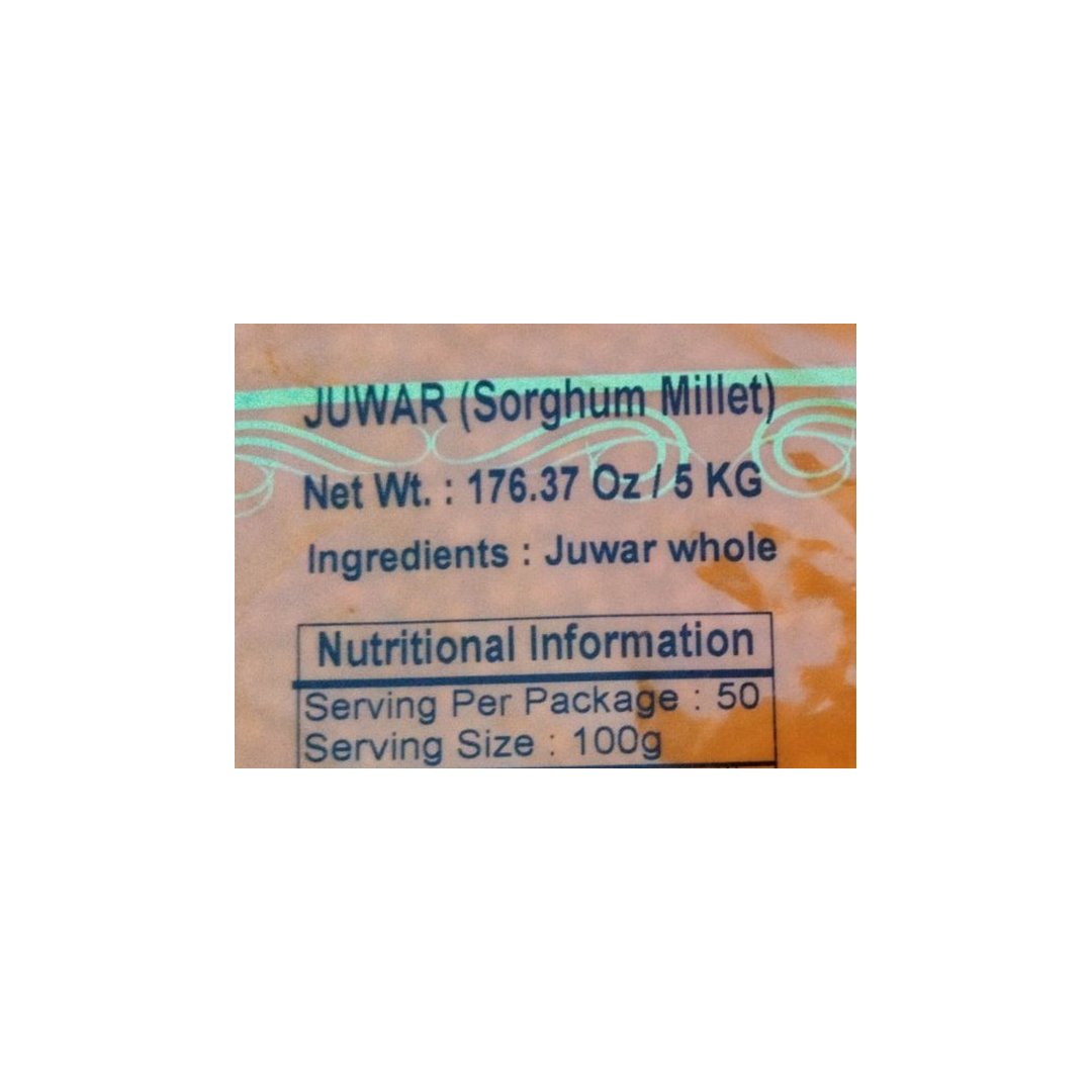 JUWAR MILLET WHOLE 5KG PRAMUKH 