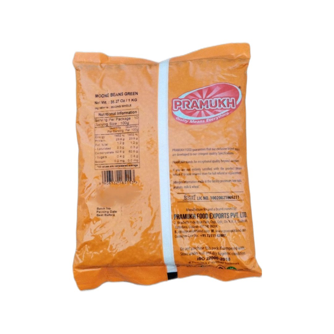 MOONG BEAN(GREEN)1KG PRAMUKH
