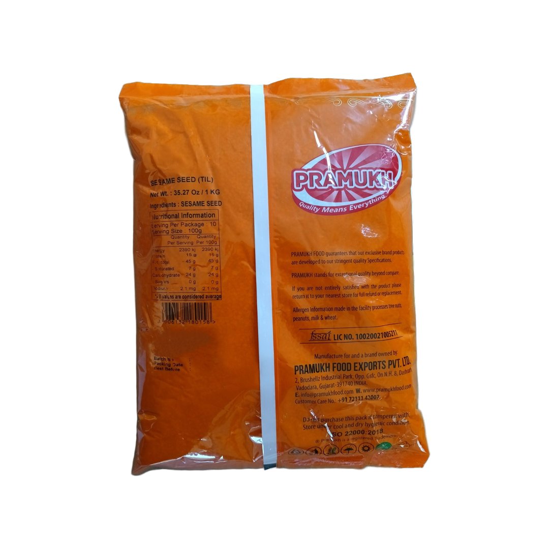 SESAME SEED WHITE 1KG PRAMUKH