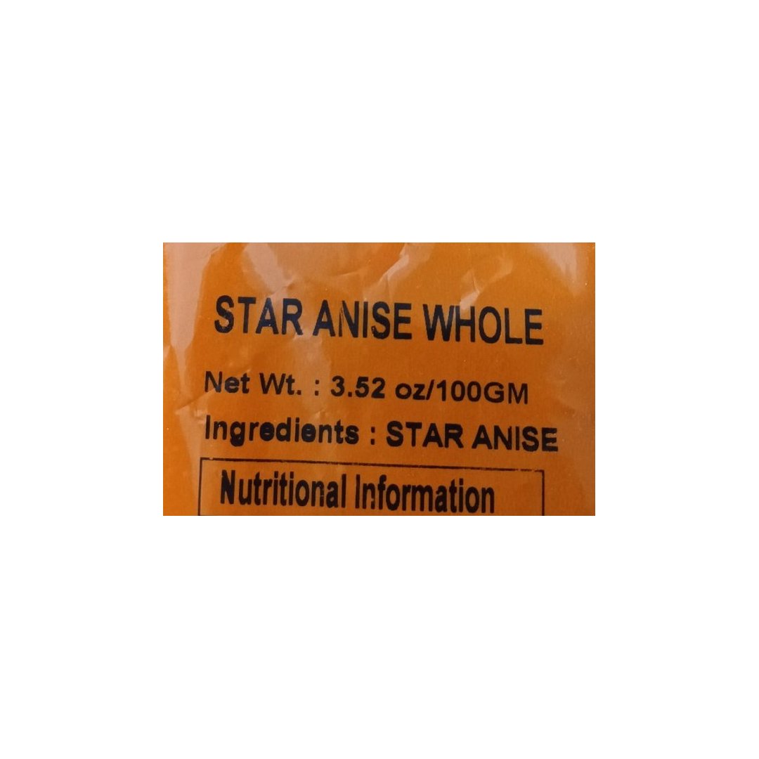 STAR ANISEED WHOLE 100GM PRAMUKH