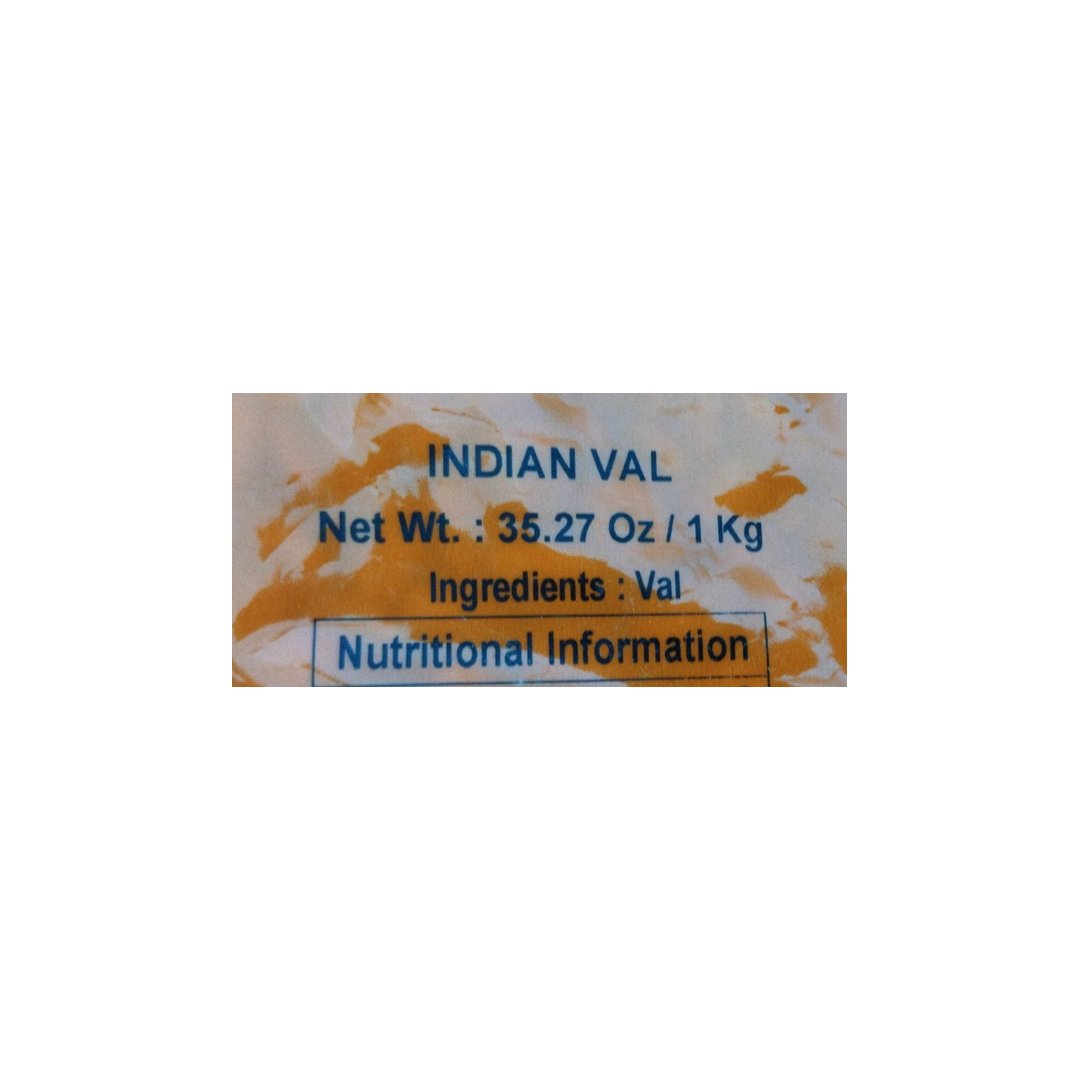 VAL INDIAN (INDIAN BUTTER BEAN) 1KG PRAMUKH 