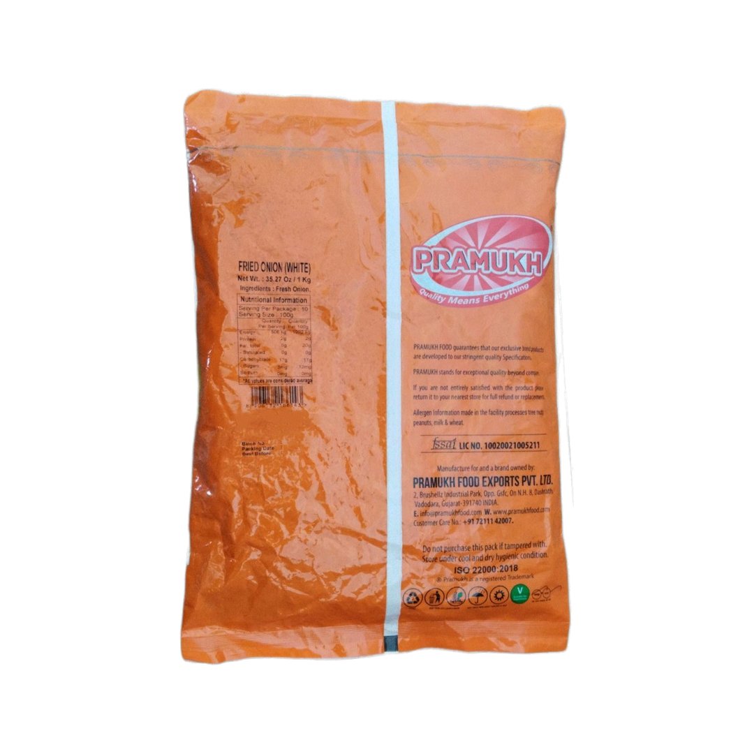 ONION FRIED WHITE(IND) 1KG PRAMUKH