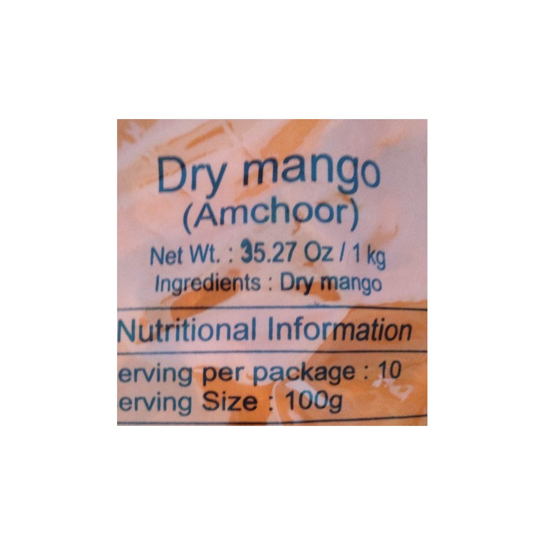 AMCHOOR WHOLE DRY(MANGO SLICES DRY) 1KG